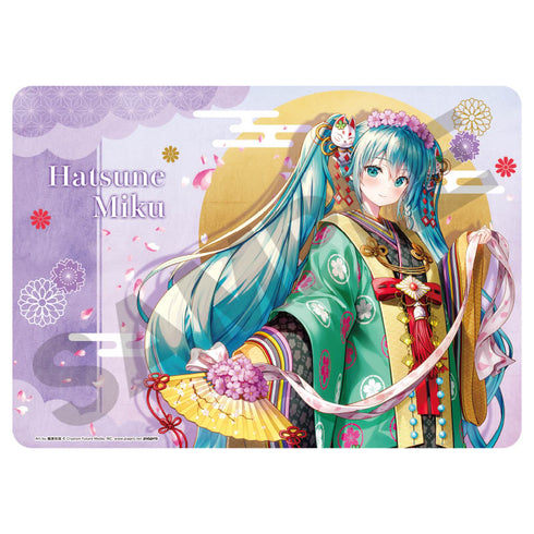 『初音ミク』ラバーマット 十二単